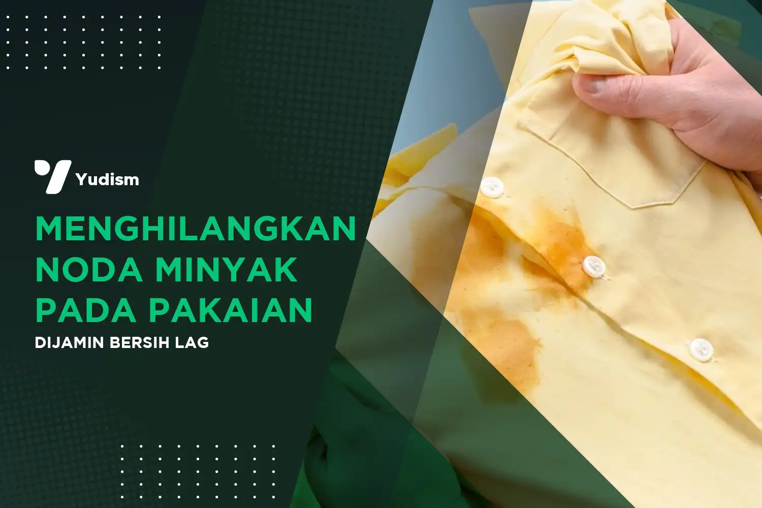 Menghilangkan Noda Minyak